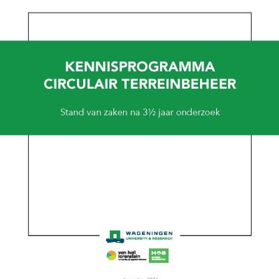 Lokaal geproduceerde bodemverbeteraars zijn veilig en dragen bij aan bodemkwaliteit